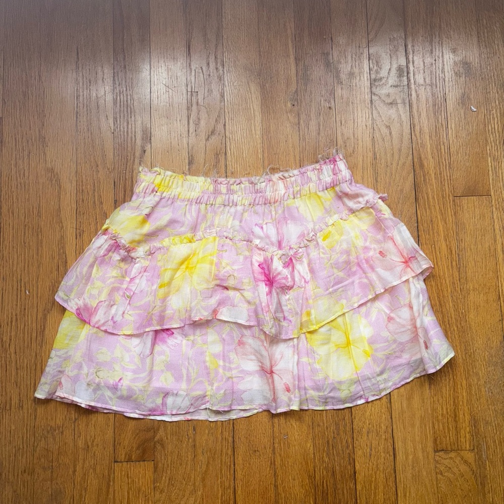 LoveShackFancy Mini Skirt